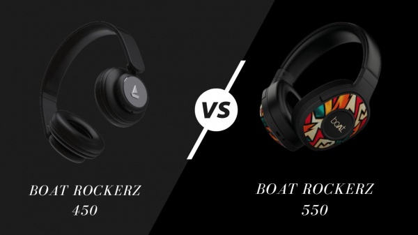 BoAt Rockerz 450 vs BoAt Rockerz 550