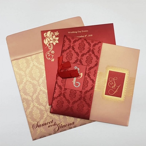 Attractive Planned Hindu and Sikh Wedding Invitation Cards
