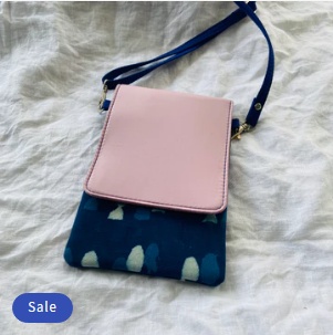 Shop Handmade Mobile Sling Bags Online - Upcyclie