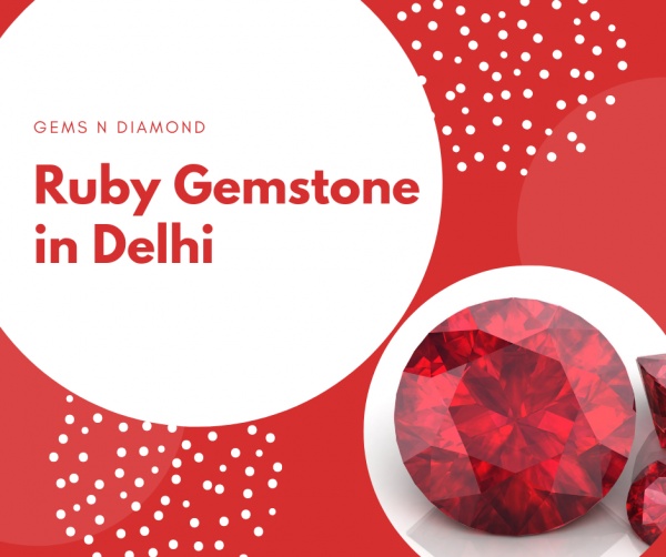 Natural Ruby Gemstone in delhi ncr