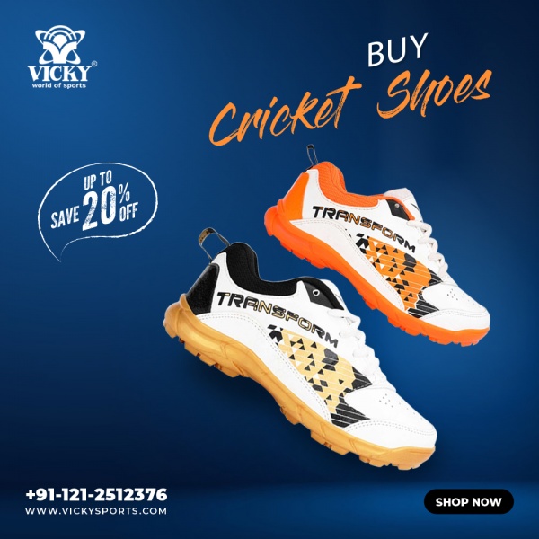 Buy Cricket Shoes Online at the Best Prices from Vicky Sports